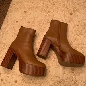 Steve Madden Marsh leather platform boots